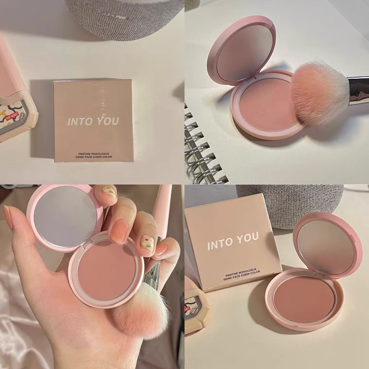 Daily miscellaneous makeup ▲into you blush vitality monochrome atmosphere nude makeup natural color development and brightening complexion 2 3g