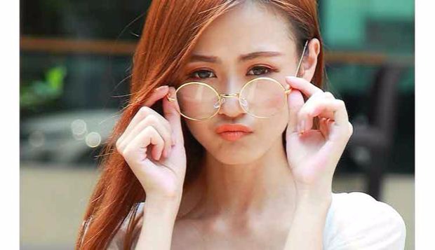 Kính tròn kim loại retro khung kính nam và nữ thời trang kính cận thị kính khung Prince Prince phẳng ánh sáng kính thủy triều mắt kính