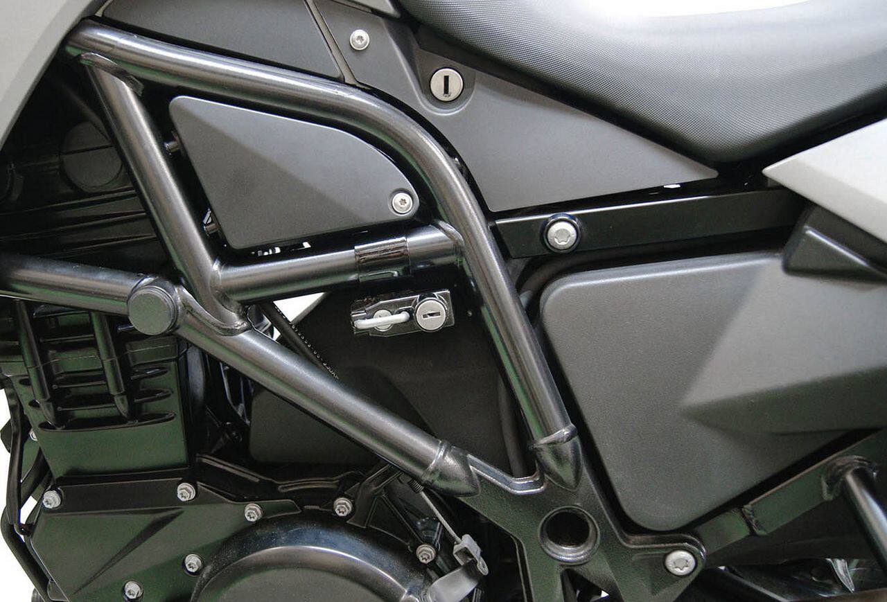 Шлем замок 适用本田cm500叛逆者cm300 cb400x f cb1100改装配件头盔锁防盗锁 Amati