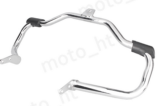 Harley's Retrofit Shield Bumper Bars XL Dana Traveler Front Bars Electroplated Black Optional