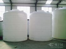 Chemical plastic water tank anti-corrosion acid and alkali resistance PE material dosing box 10 tons of admixture sodium hydroxide storage tank