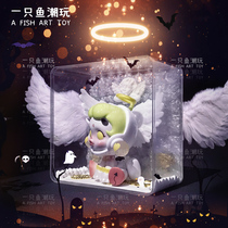 Jilin castle display box skullpanda bubble Matt popmart blind box scene storage box display cabinet