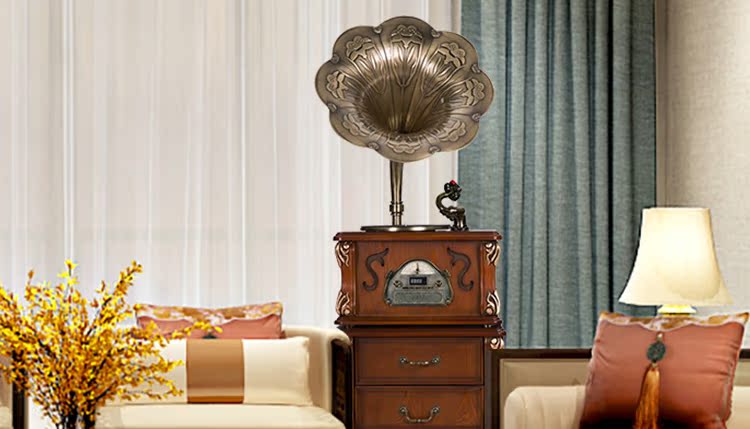 đầu đĩa than Rain Lane ghi âm bản ghi âm retro máy ghi âm cổ điển máy vinyl cổ loa lớn loa âm thanh cổ điển châu Âu 	đầu đọc đĩa than giá rẻ