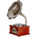 Rain Lane ghi âm retro ghi âm cơ điện máy nghe nhạc cổ điển vinyl máy cổ loa lớn âm thanh cổ điển châu Âu - Máy hát Máy hát