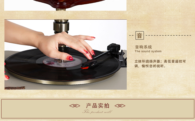 đầu đĩa than liền amply	 Rain Lane ghi âm retro ghi âm cơ điện máy nghe nhạc cổ điển vinyl máy cổ loa lớn âm thanh cổ điển châu Âu - Máy hát 	đầu đĩa than micro dd8