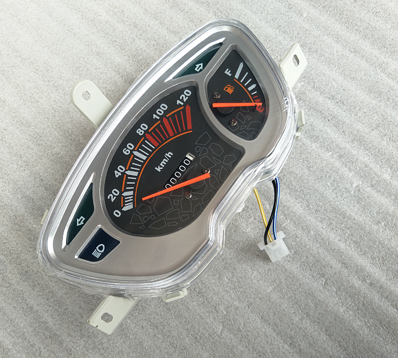 Xe tay ga moped GY6125T dụng cụ khoan mưa đo đường đo bảng điều khiển bảng mã lắp ráp đồng hồ điện tử xe wave alpha