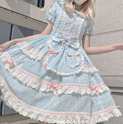 taobao agent Alice girl Genuine doll, belt, dress, new collection, Lolita style