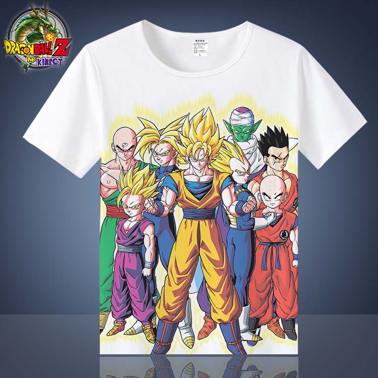 Dragon Ball Sun Wukong Rùa Fairy Super Saiyan Phim hoạt hình Nhật Bản ngắn tay áo phông anime xung quanh quần áo hình sticker đồ ăn