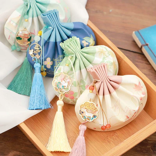 Фестиваль лодок -драконов Древний стиль саше с пустой сумкой Mugwort osmanthus lavender sachet hanfu Персонализированный