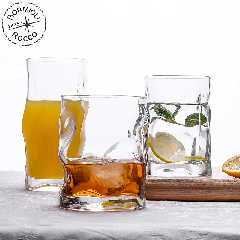 Import Personality Creative Color Glass Cups Juice Cold Drinks Water Glass Home Hotel Whisky Wine Glasses Gargling Cups