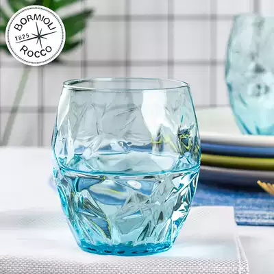 Imported creative personality lead-free glass water Cup European home brushing mouth mouthwash Cup living room tea drinking water wash