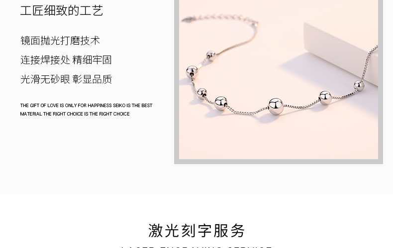 Bracelet de cheville Femme en Argenterie - Ref 3101920 Image 29