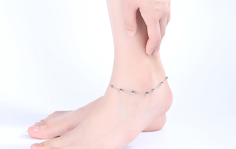 Bracelet de cheville Femme en Argenterie - Ref 3101920 Image 41