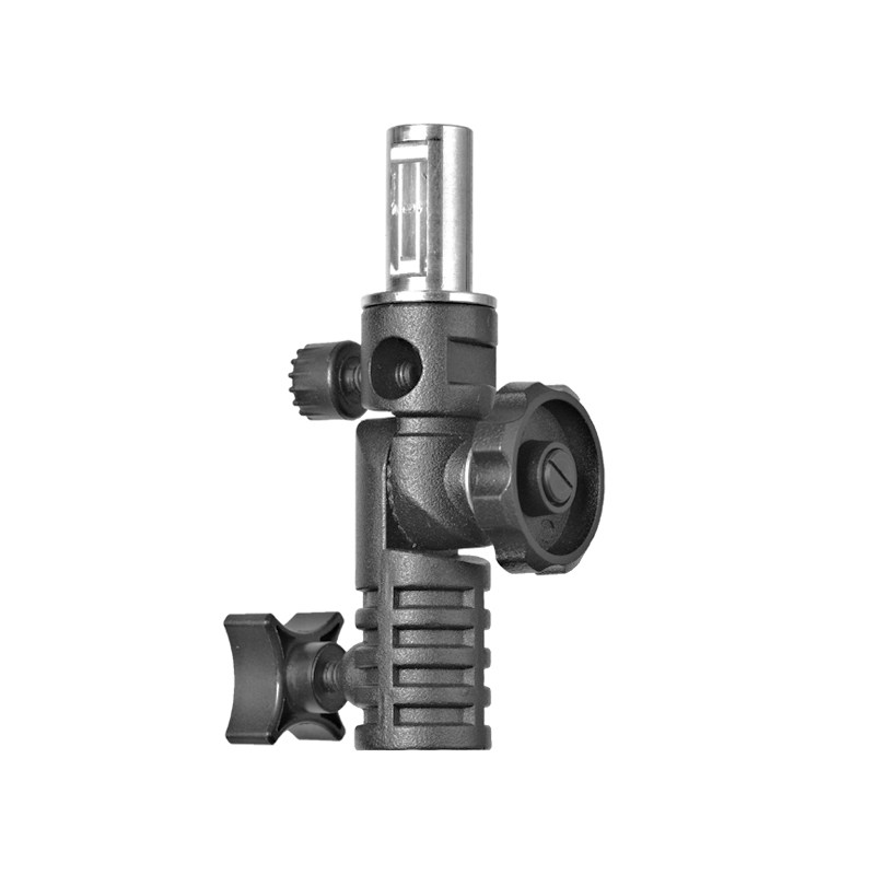 hpusn folding four lamp holder accessories Single-eye flash lamp holder switching bracket photographic umbrella accessories