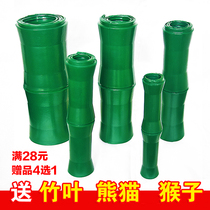 Bag Sewer Pipe Decoration Shelter Package Air Conditioning Heating Tube Decoration Simulation Flowers Vines Strips Plastic Fake Bamboo Festival Bark
