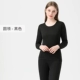 Женский круглый check-black [Кашемир с ограниченным ягмом обновлений]