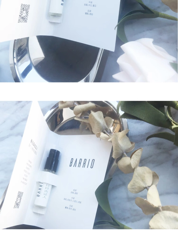 Xiao Qiao tự sử dụng mẫu nước hoa Barryo BARRIO bộ hộp quà tặng 10 que lancome nước hoa