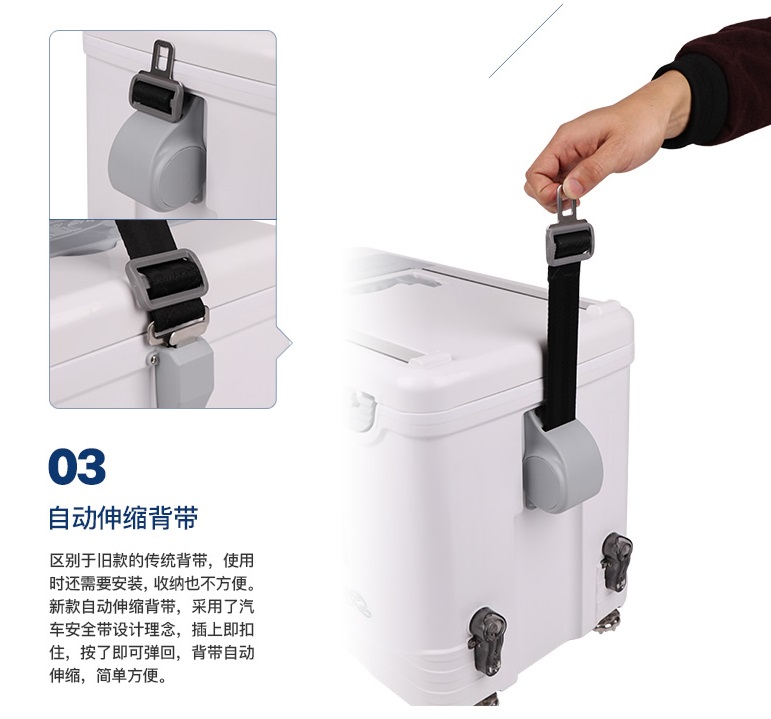 Fishing Box Holding Baby Bag Universal Thickened Retrofit Automatic Flex Original Factory Fishing Box Accessories Large and Lieven Hengguan Fishing Box Gear