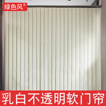 Opaque PVC plastic air conditioning door curtain windproof heat insulation dustproof bathroom Kitchen bedroom privacy household partition