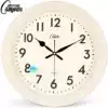 Kangba Silk European wall clock Living room bedroom clock Pastoral retro silent clock Hanging watch Wall clock Quartz clock