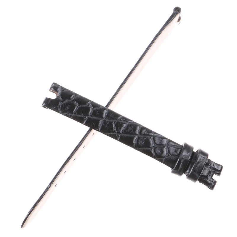 Genuine Leather Strap for Women Suitable for Chopard Happy Diamonds Series 203957-5208 American Alligator Leather Watch Strap 10