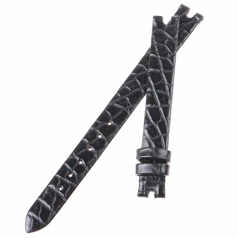 Genuine Leather Strap for Women Suitable for Chopard Happy Diamonds Series 203957-5208 American Alligator Leather Watch Strap 10