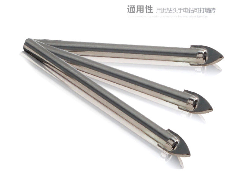 Triangular drill bit tile drill bit glass drill bit ceramic drilling glass hole opener