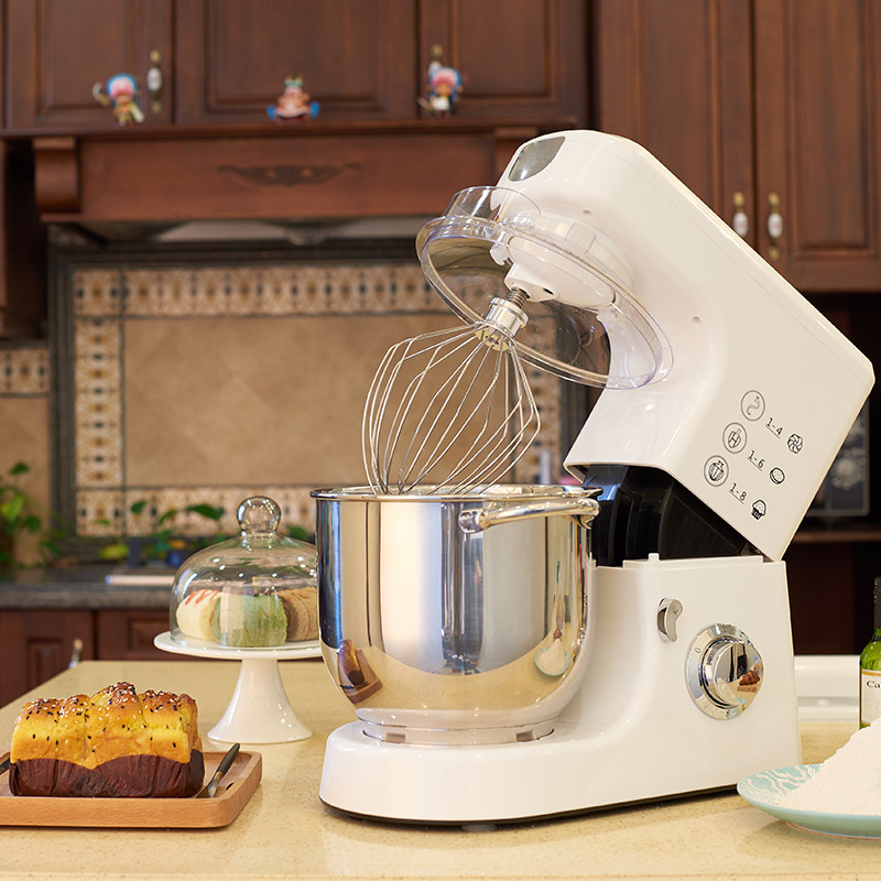 Wanzhuo noodle machine Commercial kitchen machine Small 7L fresh milk machine mixer Automatic household kneading machine Multi-function