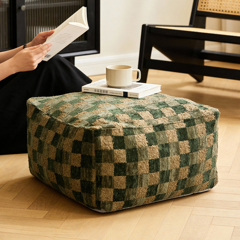 Floor Cushion, Carpet, Reading, Lazy Cushion, Home Tatami, Living Room Sofa Footrest, Footstool, Foot Pad