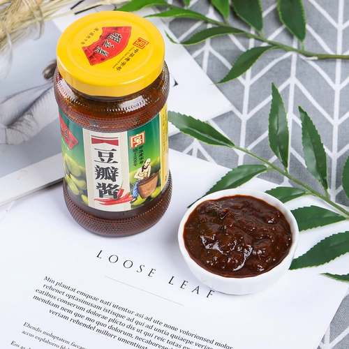 4 бутылки бесплатной доставки Anhui Specialty, Anqing Hu Yumei 310 грамм бобовой пасты Классический соус широкий фасоль Hui Paipi Знаменитый соус