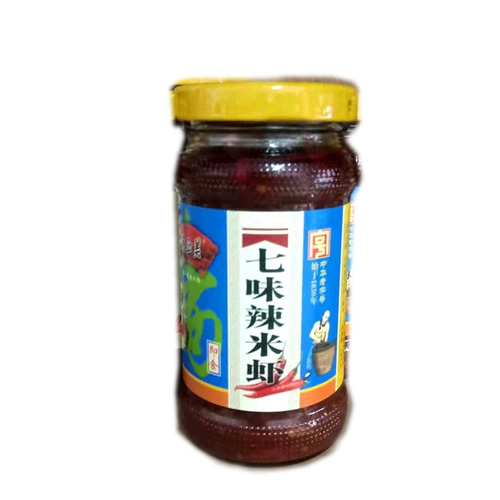 Специальность Anhui, знаменитый соус Hu Yumei Seven Flavors, пряные рисовые креветки, креветки, соус из креветки из -за соуса, хороший соус