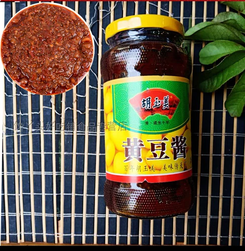 Купить 3 бутылки для бесплатной доставки на Anhui Specialty Hu Yumei 500G Соус соевый соус Huipai Знаменитый соус -соус приправляющий соус широкий соус соус