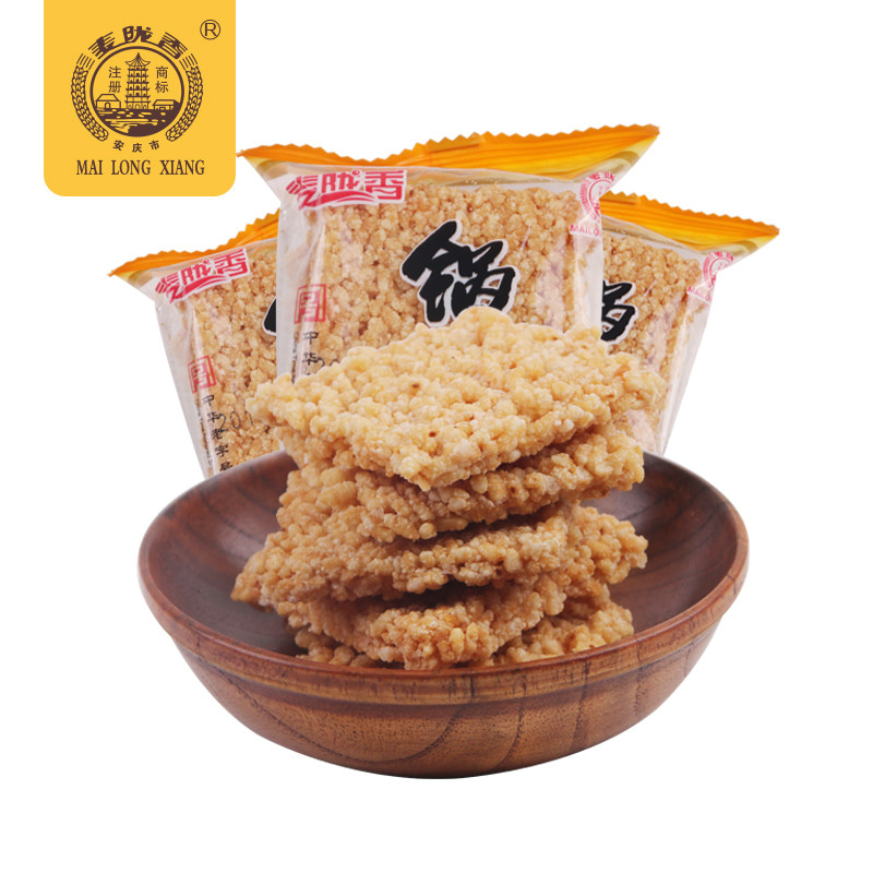 3 catty tongue on the tip of the Anqing wheat Longxiang oil crisp glutinous rice cooker Baba hemp flower independent packaging convenient for snacks