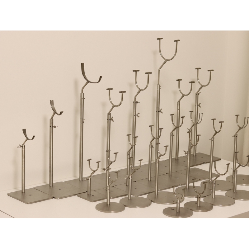 Bobo Stand Bjd in Stock, Full-Size Square Base Stand, 304 Stainless Steel, Ultra-Stable Bjd Basic Stand 3