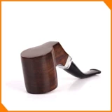 Твердое дерево дым с черным деревом ручной работы ручной работы с двойным использованием дыма изгибающих клыков фильтровать сигареты мужчины