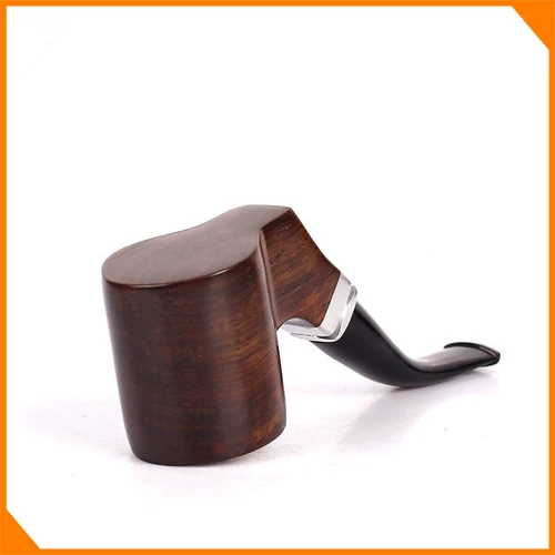 Твердое дерево дым с черным деревом ручной работы ручной работы с двойным использованием дыма изгибающих клыков фильтровать сигареты мужчины