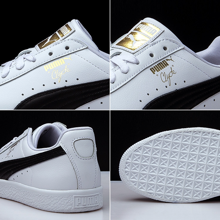 Puma Clyde Core L Foil Giày nam PUMA Giày thể thao Giày thông thường Giày đế thấp giày thể thao nữ giá rẻ