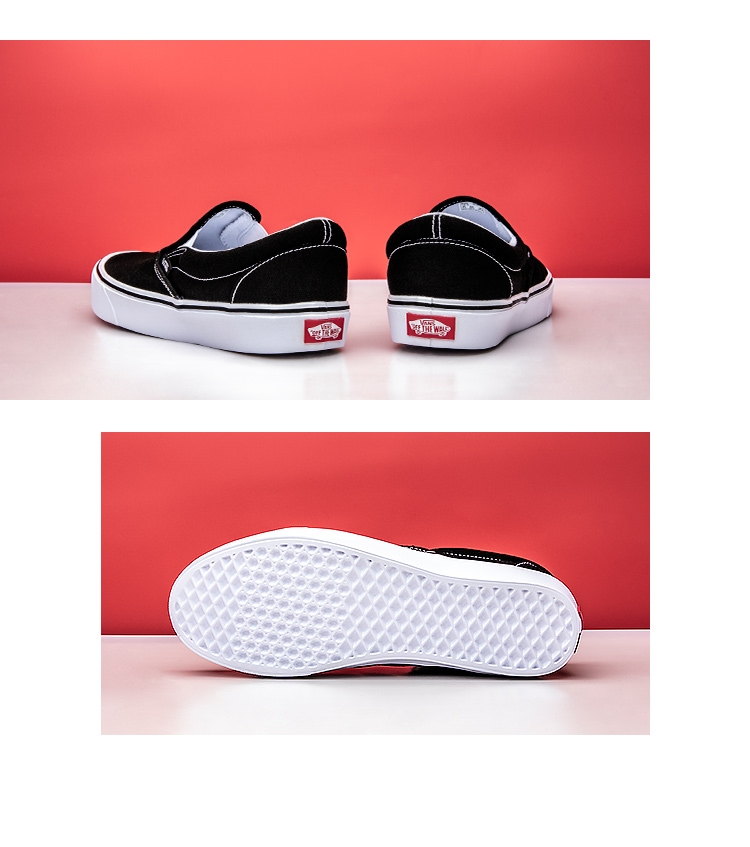 Giày Vans Slip-On Lite Vans Giày thông thường cho nam Giày vải nhẹ - Dép / giày thường giày thể thao cho bé gái