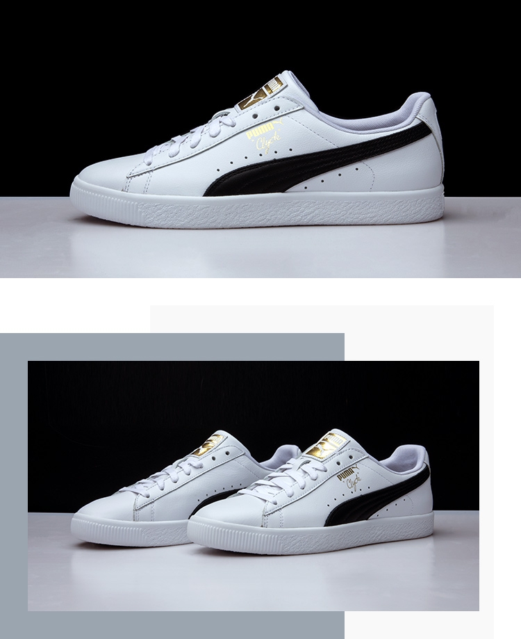 Puma Clyde Core L Foil Giày nam PUMA Giày thể thao Giày thông thường Giày đế thấp giày thể thao nữ giá rẻ
