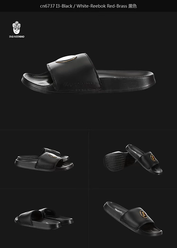 Reebok I3 Slide cổ điển Giày nam Reebok Dép đơn giản và thoải mái