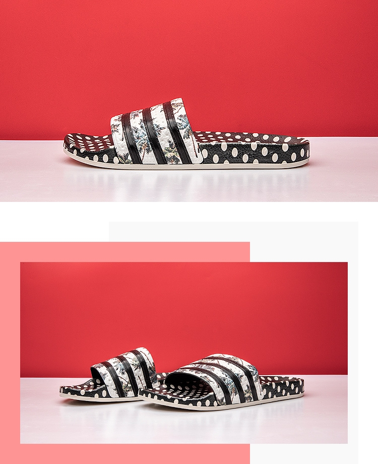 Adidas Adilette W Adidas clover giày nữ dép thể thao dép đi biển dép