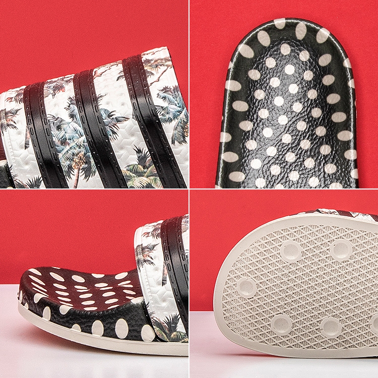 Adidas Adilette W Adidas clover giày nữ dép thể thao dép đi biển dép