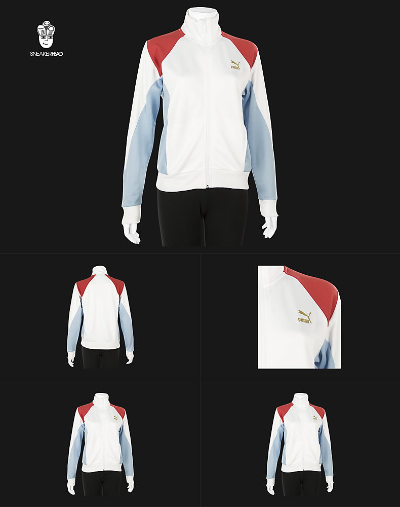 Puma Retro Track Jacket Áo khoác nữ nhẹ nhàng Hummer - Áo khoác thể thao / áo khoác áo khoác gió nam lining