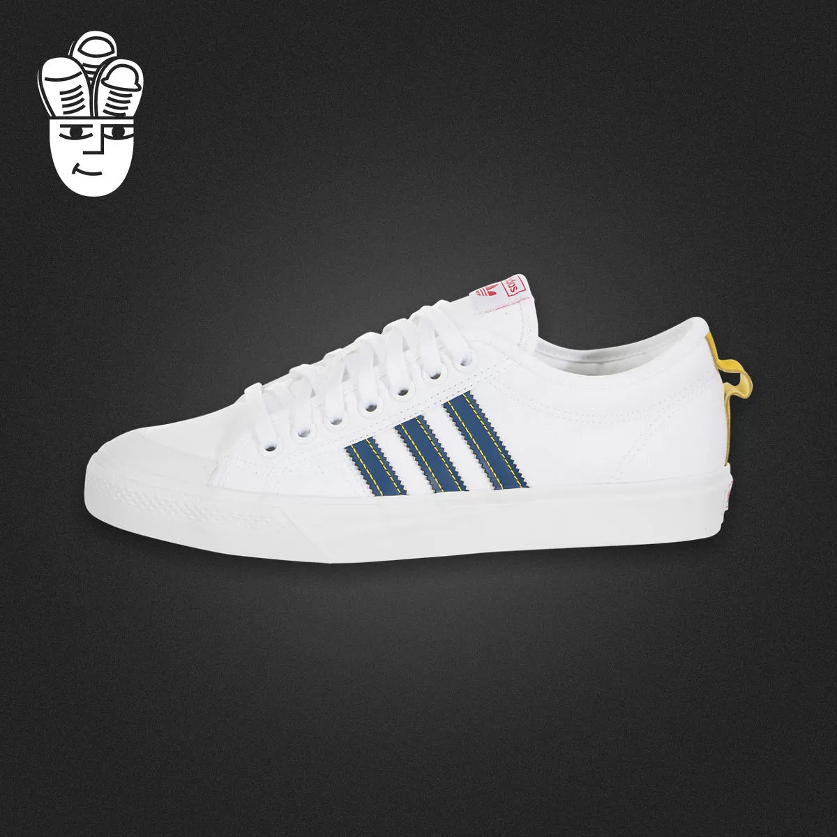 Adidas Nizza Giày Adidas nam giày thể thao xu hướng giày vải - Dép / giày thường