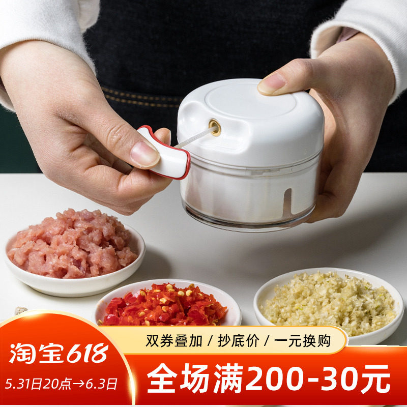 Manual wringing garlic head chili garlic stirring machine Home minced garlic Ginger Grinders Mashed Garlic Rainders Mini Mini Mashed Garlic