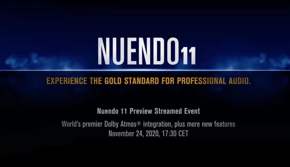 Steinberg Nuendo 11 commercial version of video game audio software recording voice-over software