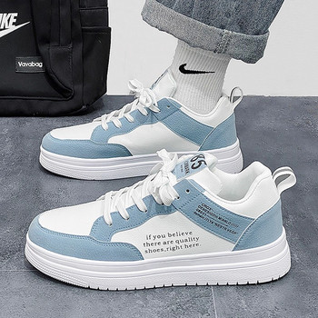 Trendy brand men's shoes autumn 2025 new versatile white sneakers winter hong kong style thick soles increased casual sports trendy shoes