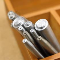 1 5-10MM rivet reverse tool press hand punch punch semi-hollow eye punch flanging curling die