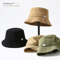 Chenghu snail pure color simple bucket hat lady Japanese minority male fisherman hat Tide brand face small autumn summer sun hat