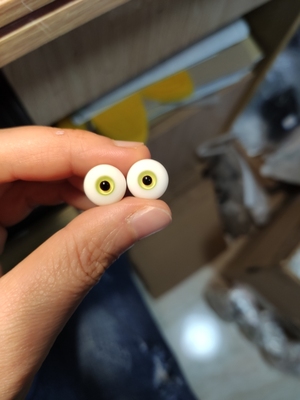 taobao agent BJD doll glass eye bead 10 12 14 16mm 18mm small iris small pupil spot B product XXTB097